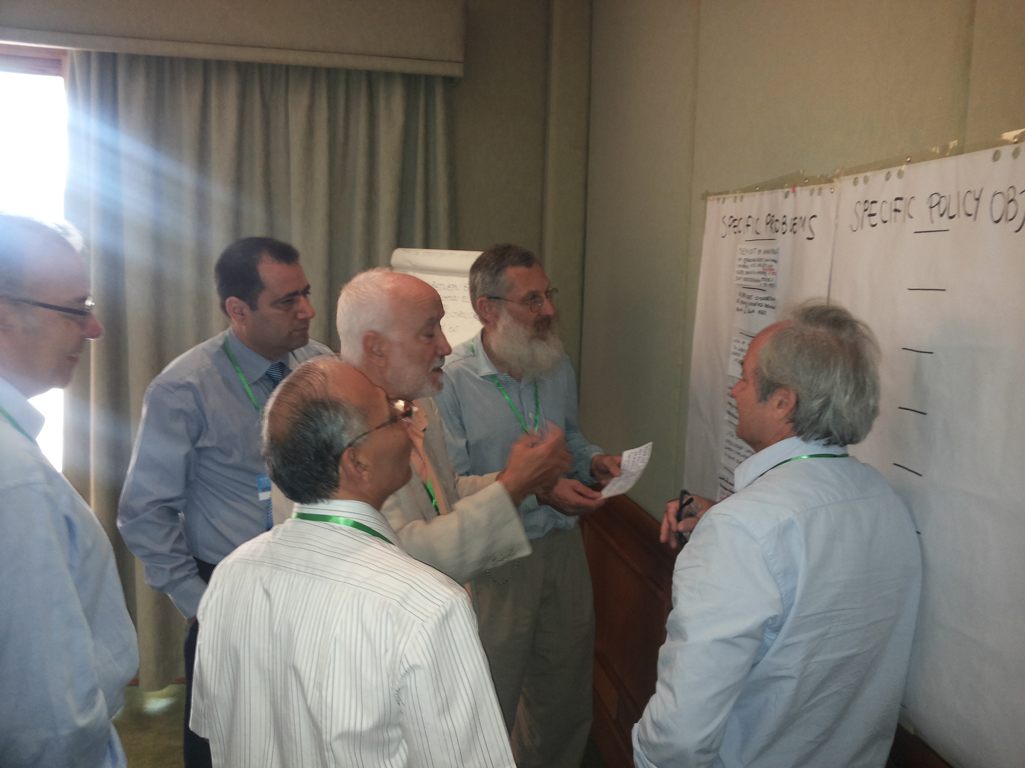 Workshop on ENERGY: identifying specific policy objectives